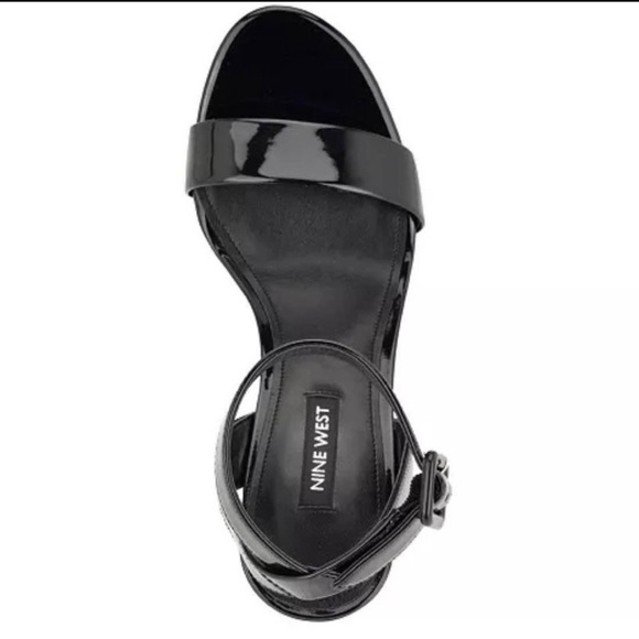 Nine West Women's Realy Almond Toe Block Heel Dress Sandals 7.5 - Picture 3 of 4